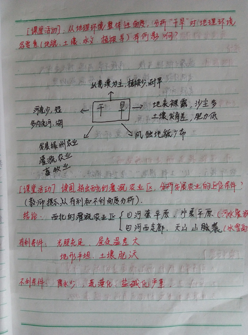 张月仙：《西北地区》教案