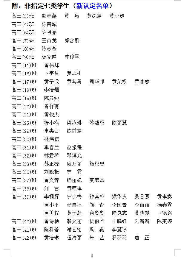 2023年生源地信用助学贷款学生资格认定公示（三）